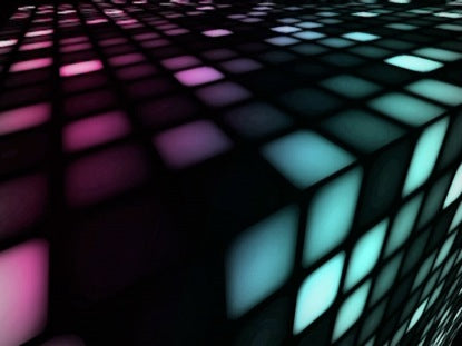 Led Rubik Pink Teal