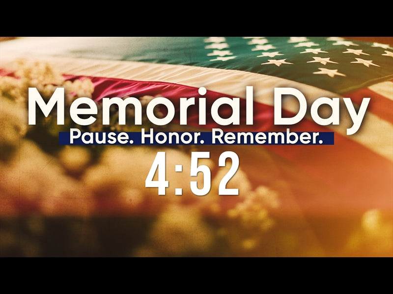 Remember - Memorial Day Countdown