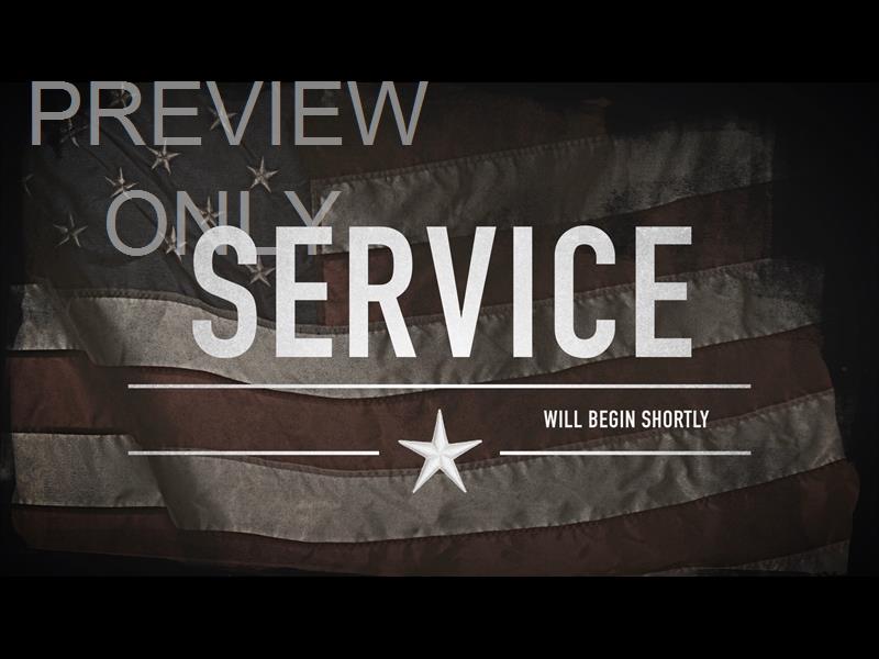 Old Glory Service Still