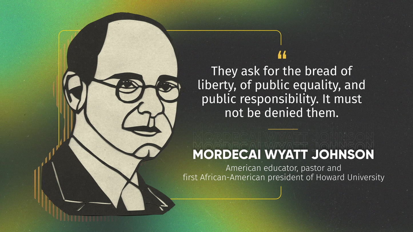 Black History Month Inspiration Mordecai Wyatt Johnson