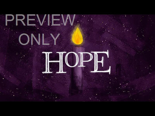 Jeweled Brush Advent - Hope Still