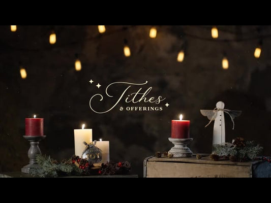 Rustic Christmas Tithes