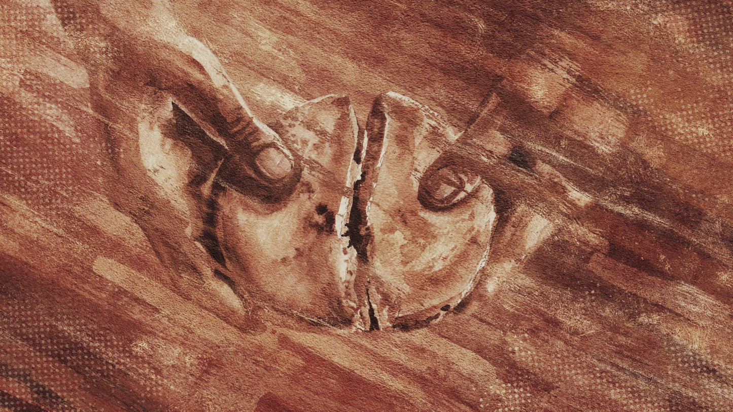 Easter Brush Breaking Of Bread