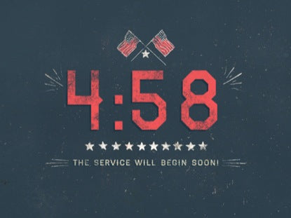 Patriotic Grunge Countdown