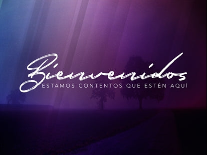 Autumn Mist Welcome Motion Spanish