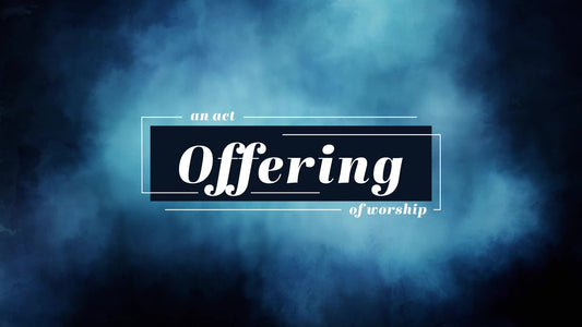 Cloudy Textures Offering Still