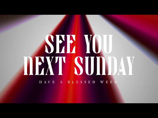 Radiant Colour See You Next Sunday