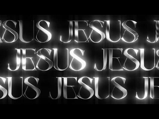 Lttrs Jesus Bw Scroll