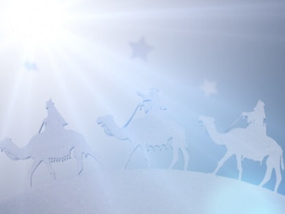 White Christmas Wisemen
