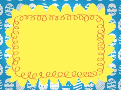 Springster Sign Egg Loop Blue