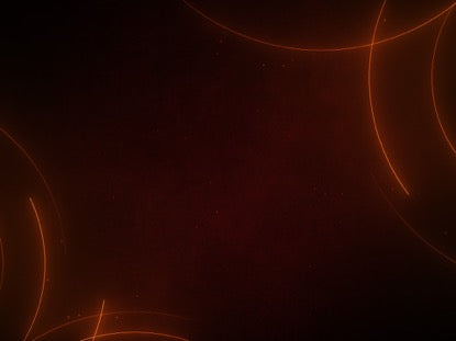 Neon Lines Circular Dark Red