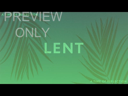Risen Palms Lent Still