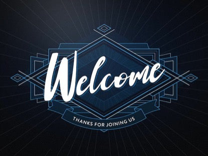 Pinstripes Welcome