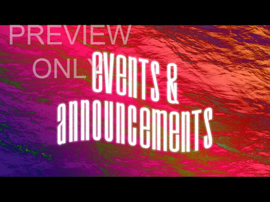 Waves Events And Announcements Still