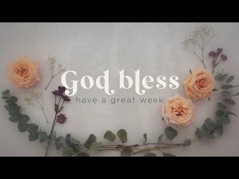 Florist Loop God Bless