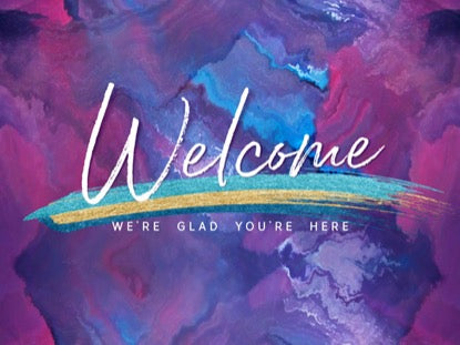 Painted Easter Welcome