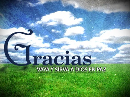 Cielo Azul Gracias