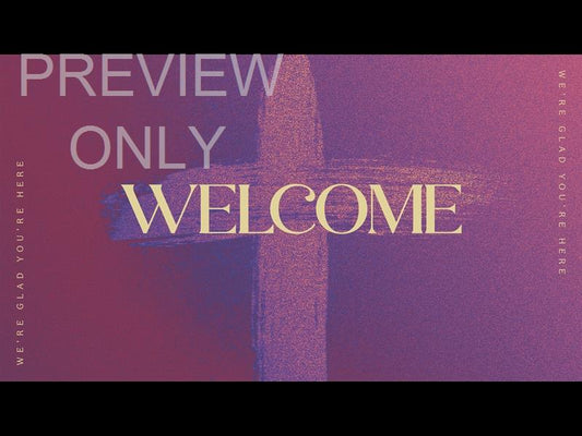 Lent Colors Welcome Still