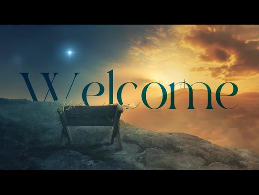Behold A Savior Is Born Welcome Christmas