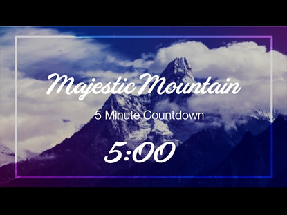 Majestic Mountain Countdown