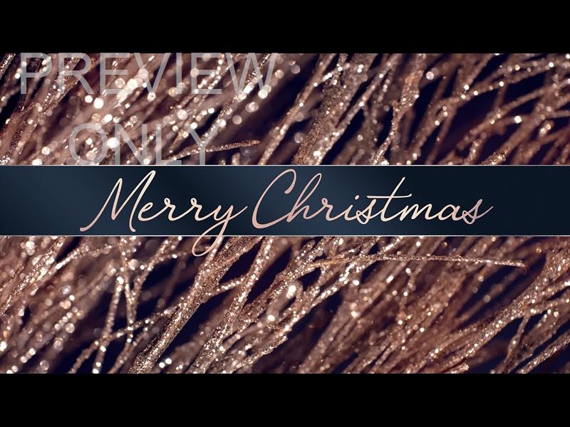 Christmas Gold Merry Christmas Still