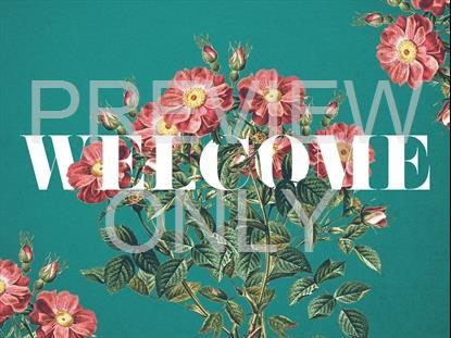 Floral Burst Welcome