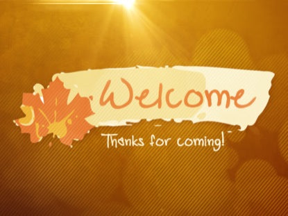 Welcome