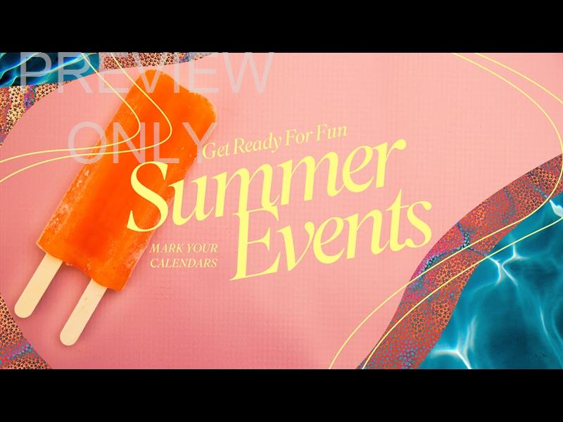 Sun Wave Summer Events Title Still