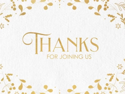 White As Snow Closing Motion