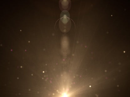 Particle Glow Gold
