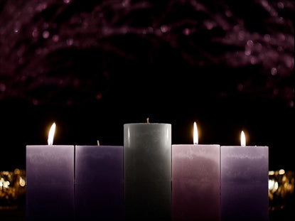 Advent Classic Joy Candles