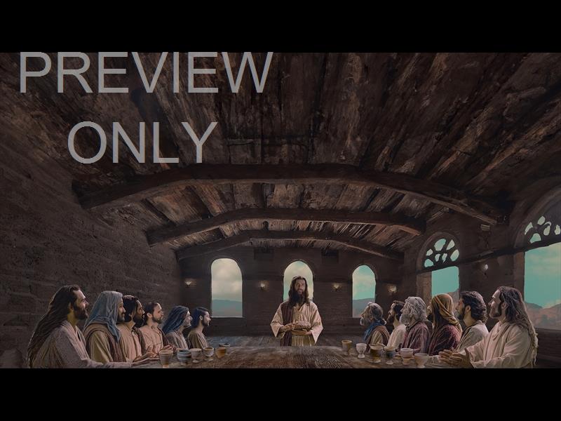 Easter Story Last Supper Still