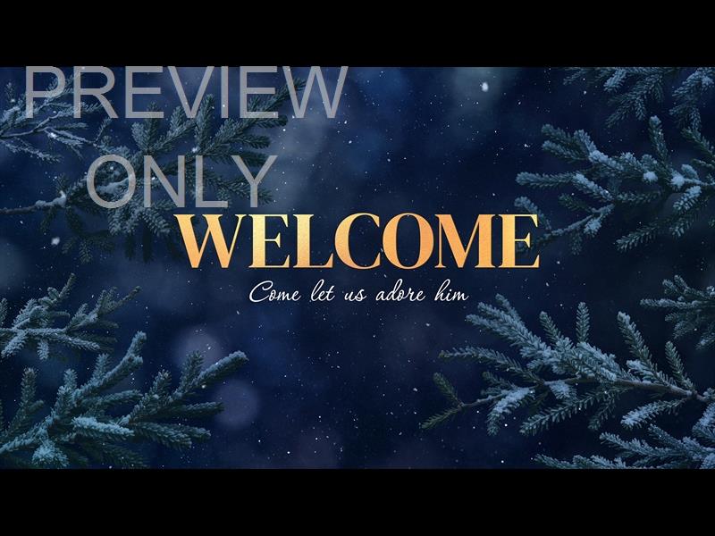 Christmas Wintertide Welcome Christmas Still