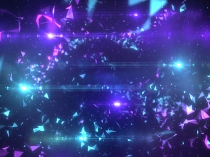 Geodesic Purple Teal Fast