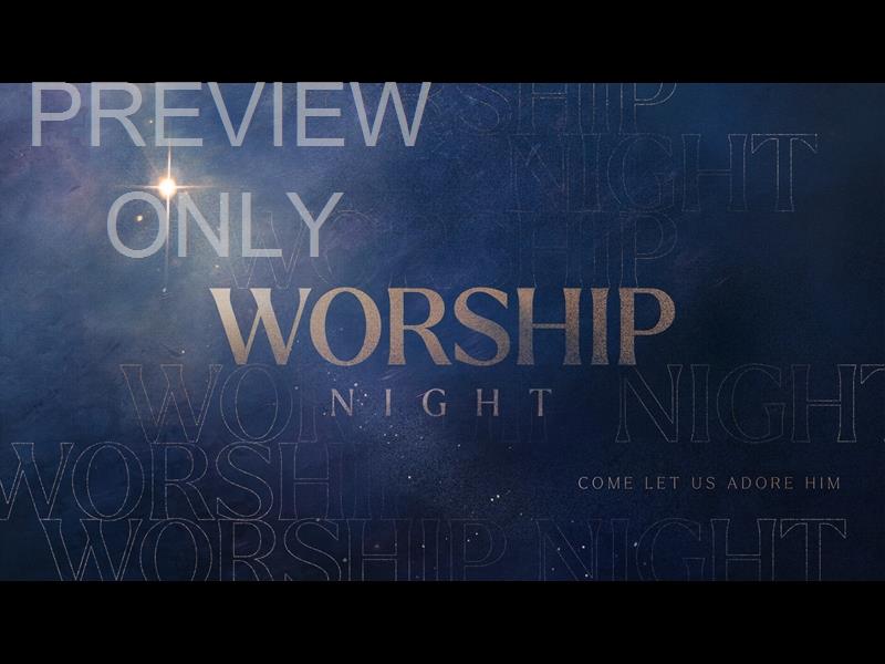 Above Every Name Worship Night Still