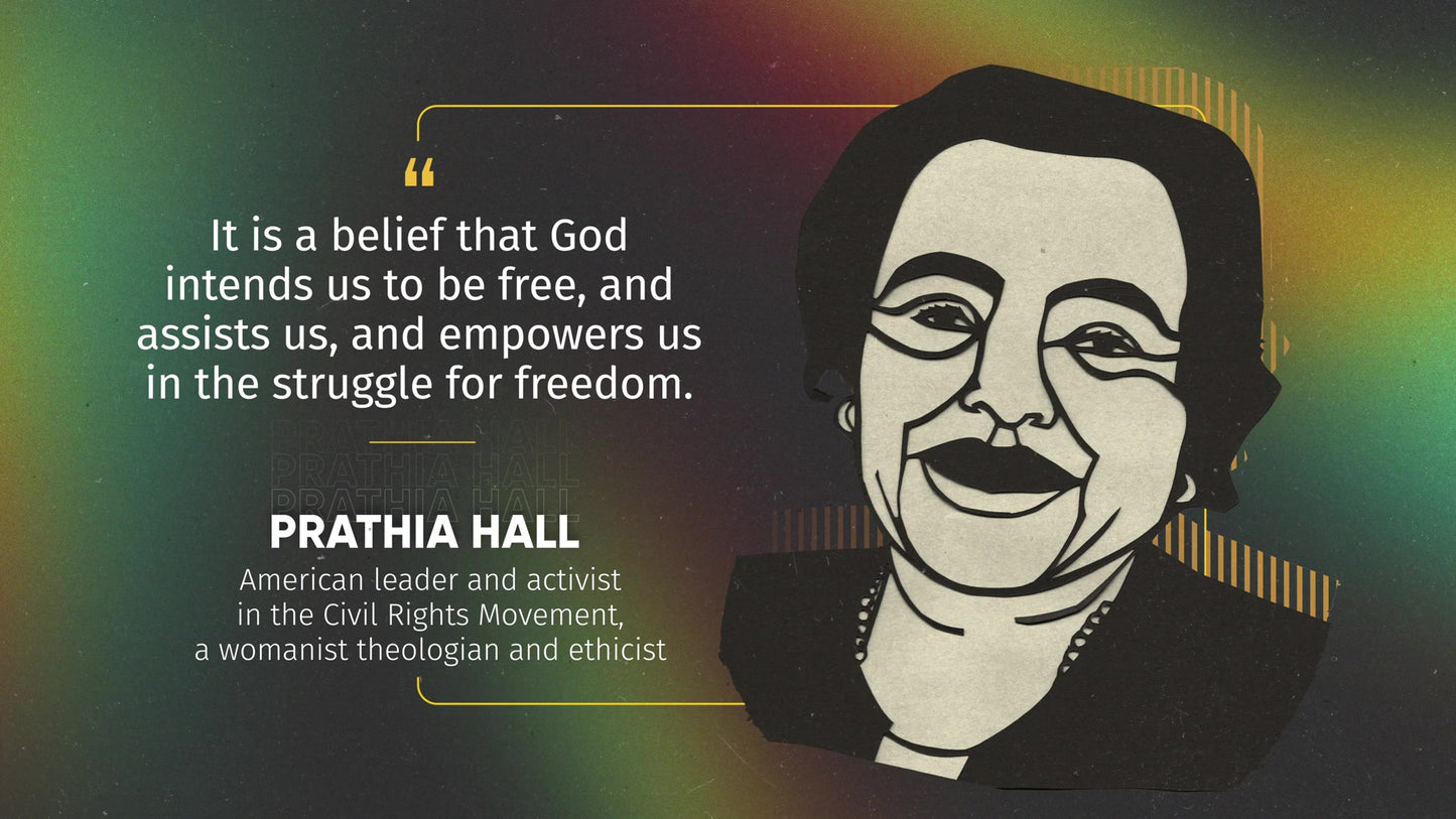 Black History Month Inspiration Prathia Hall