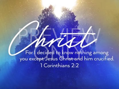 Only Christ Corinthians Still