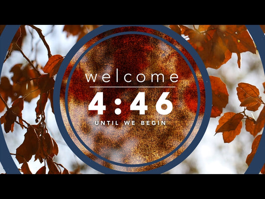 Leaves In Autumn Countdown