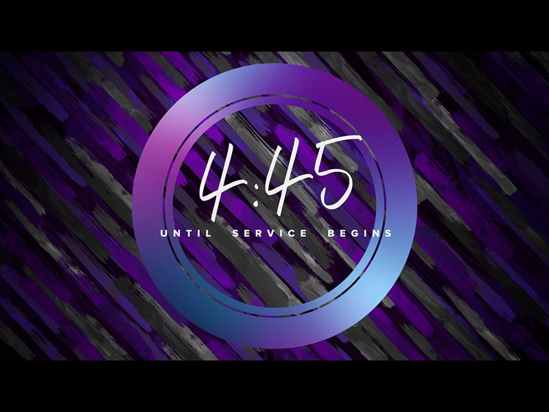 Lent Color Brush Countdown