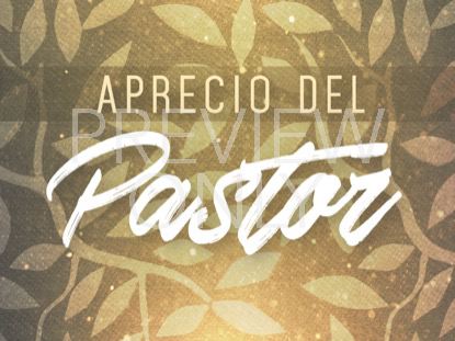 Seasonal Display Pastor Appreciation Still -