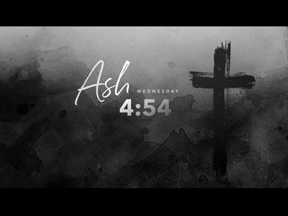 Ash Wednesday Countdown