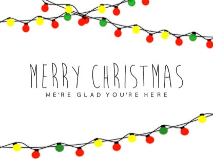 Twinkle Lights Merry Motion