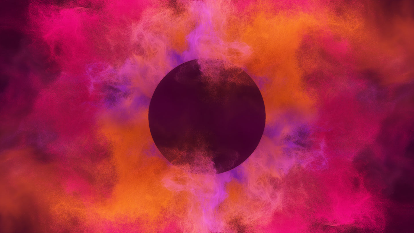 Color Blast: Pink Orange Circle