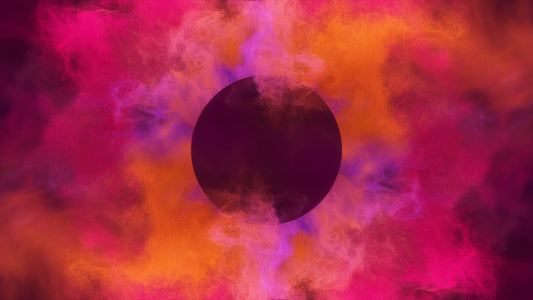 Color Blast: Pink Orange Circle