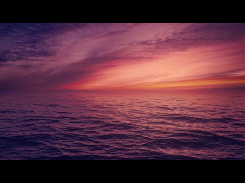 Seascape Magenta Sky