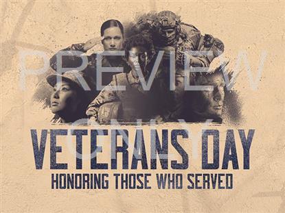 For Our Veterans Veterans Day Still