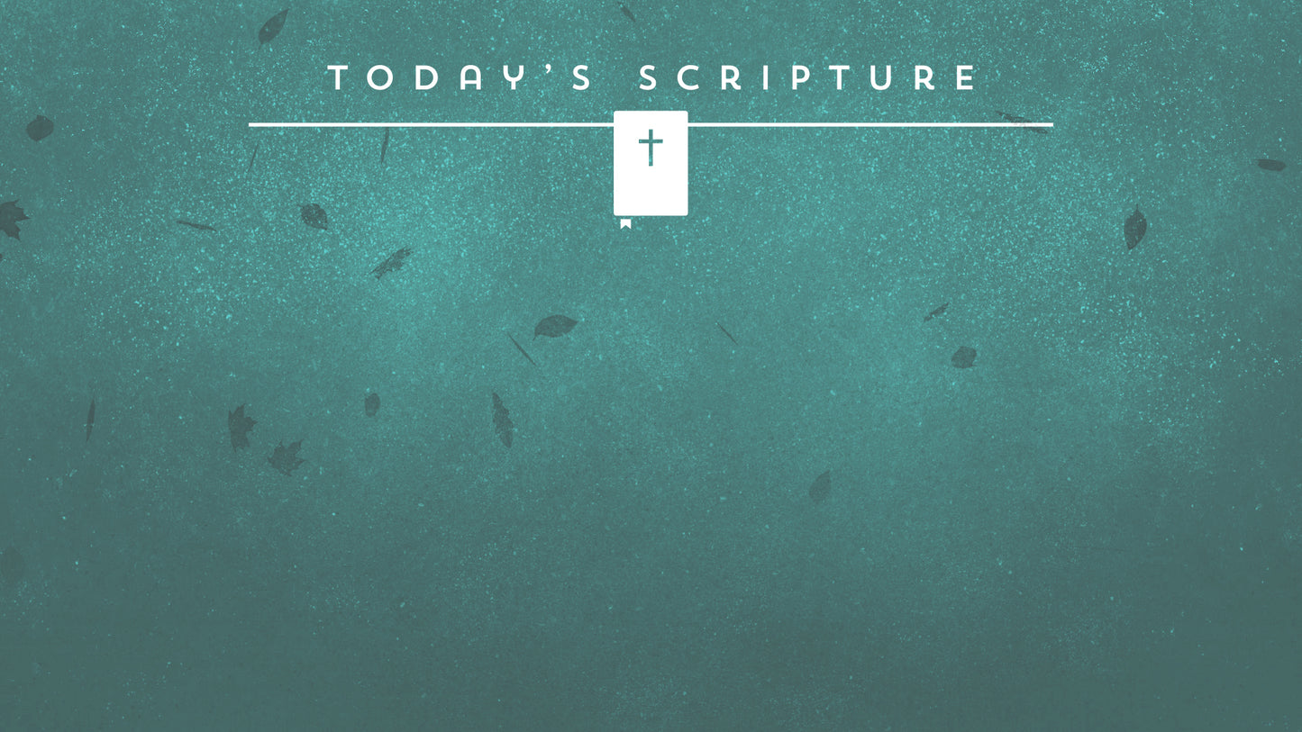 Painted Autumn Scripture