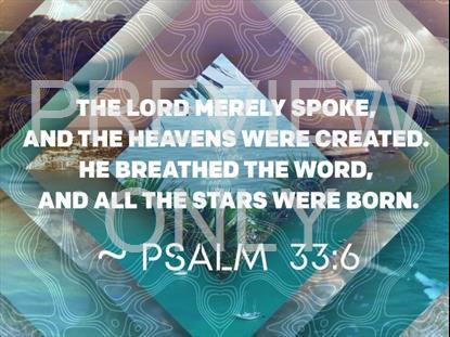 Nature Beaches Scripture Still