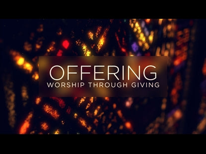 Stained Glass Offering