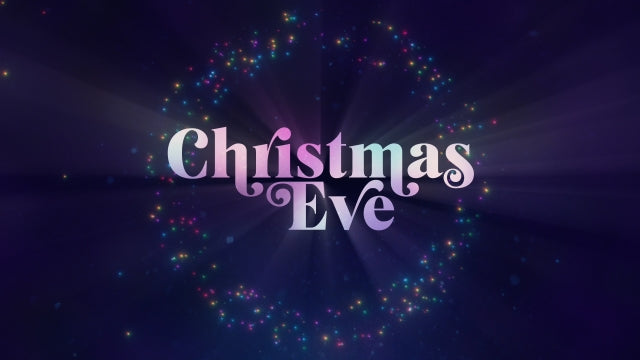 Christmas Glow Christmas Eve Title